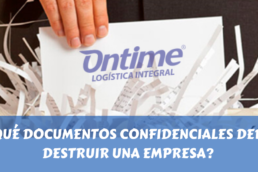&iquest;Qu&eacute; documentos confidenciales debe destruir una empresa?