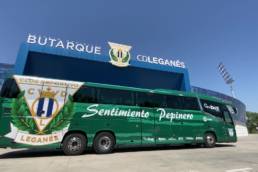 The Bus Ontime patrocinador oficial del C.D Legan&eacute;s