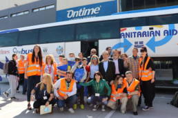 TheBus Ontime recoge a 39 desplazados ucranianos