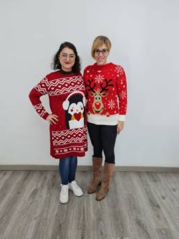 ¡Que vivan los jerséis navideños feos!