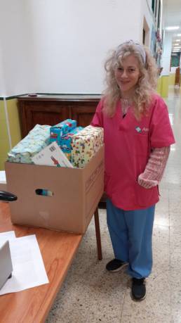 Ontime volvi&oacute; a repartir juguetes en Navidad