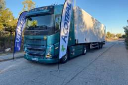 Acotral-Ontime comienza a distribuir mercanc&iacute;as con tractoras 100% el&eacute;ctricas