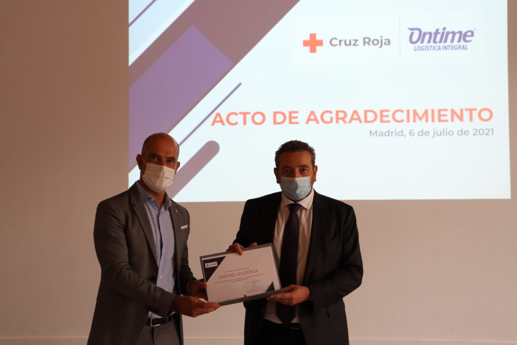 Ontime y Cruz Roja firman un Convenio Marco de Colaboración para su RSC