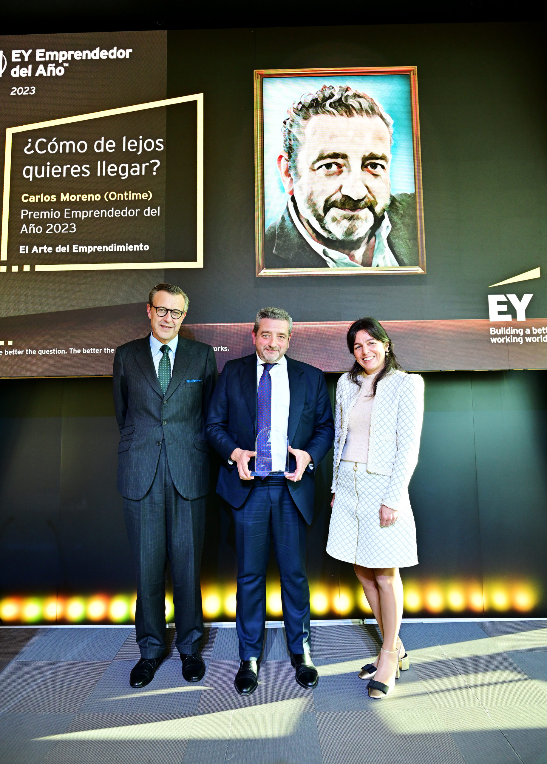 Carlos Moreno gana el premio emprendedor del año de EY por la zona centro