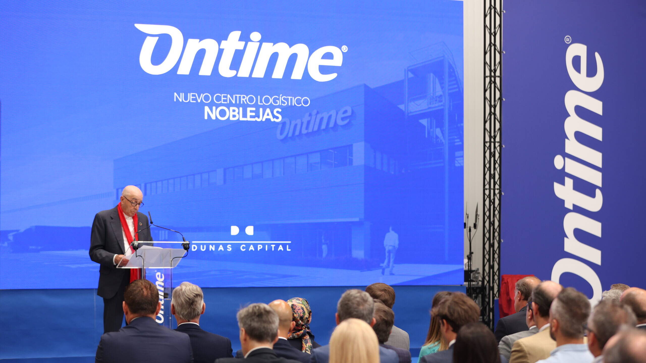 ONTIME INAUGURA EN NOBLEJAS LA PLATAFORMA LOGÍSTICA DE FRÍO MULTICLIENTE MÁS GRANDE DE ESPAÑA