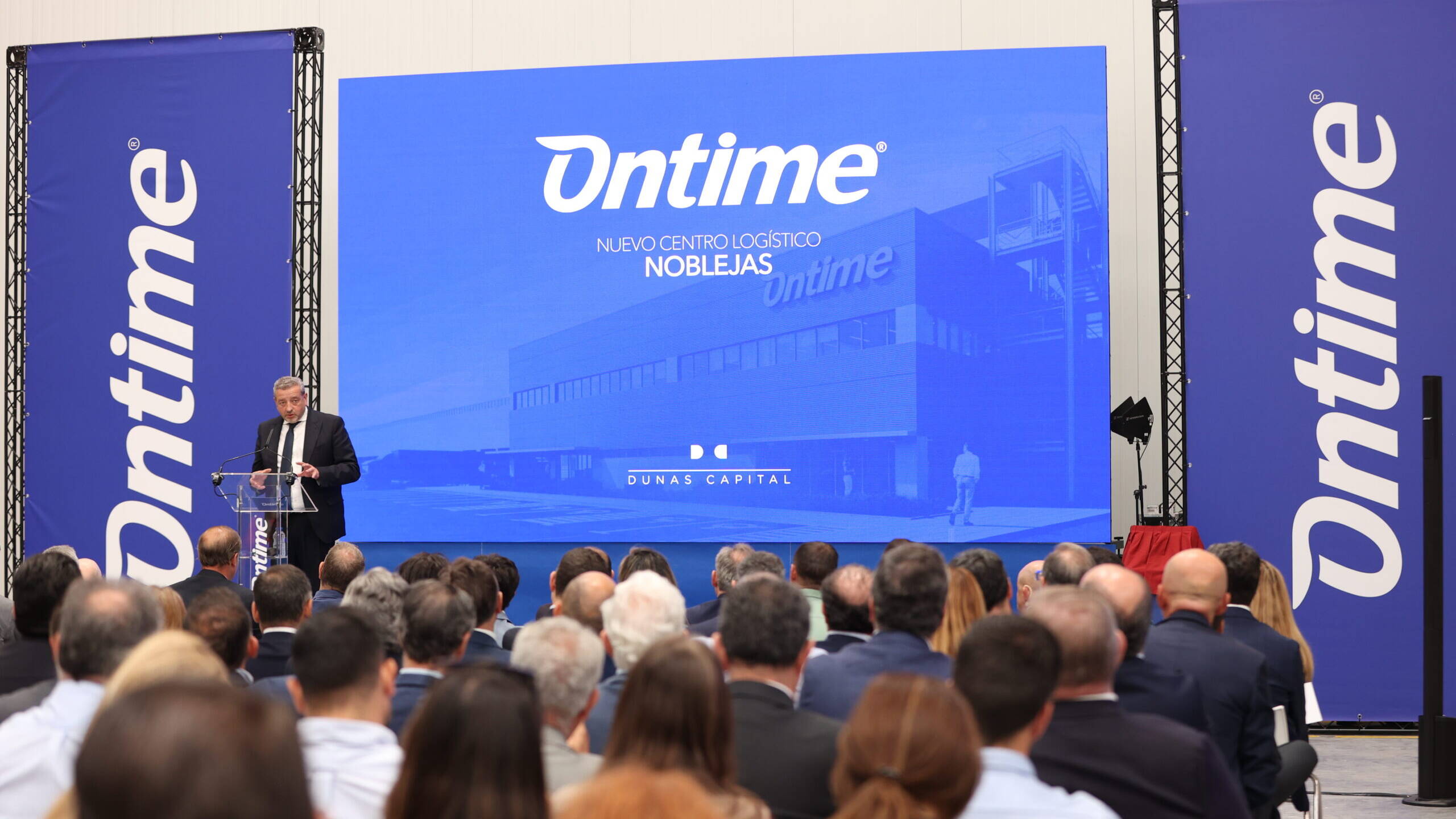 ONTIME INAUGURA EN NOBLEJAS LA PLATAFORMA LOGÍSTICA DE FRÍO MULTICLIENTE MÁS GRANDE DE ESPAÑA