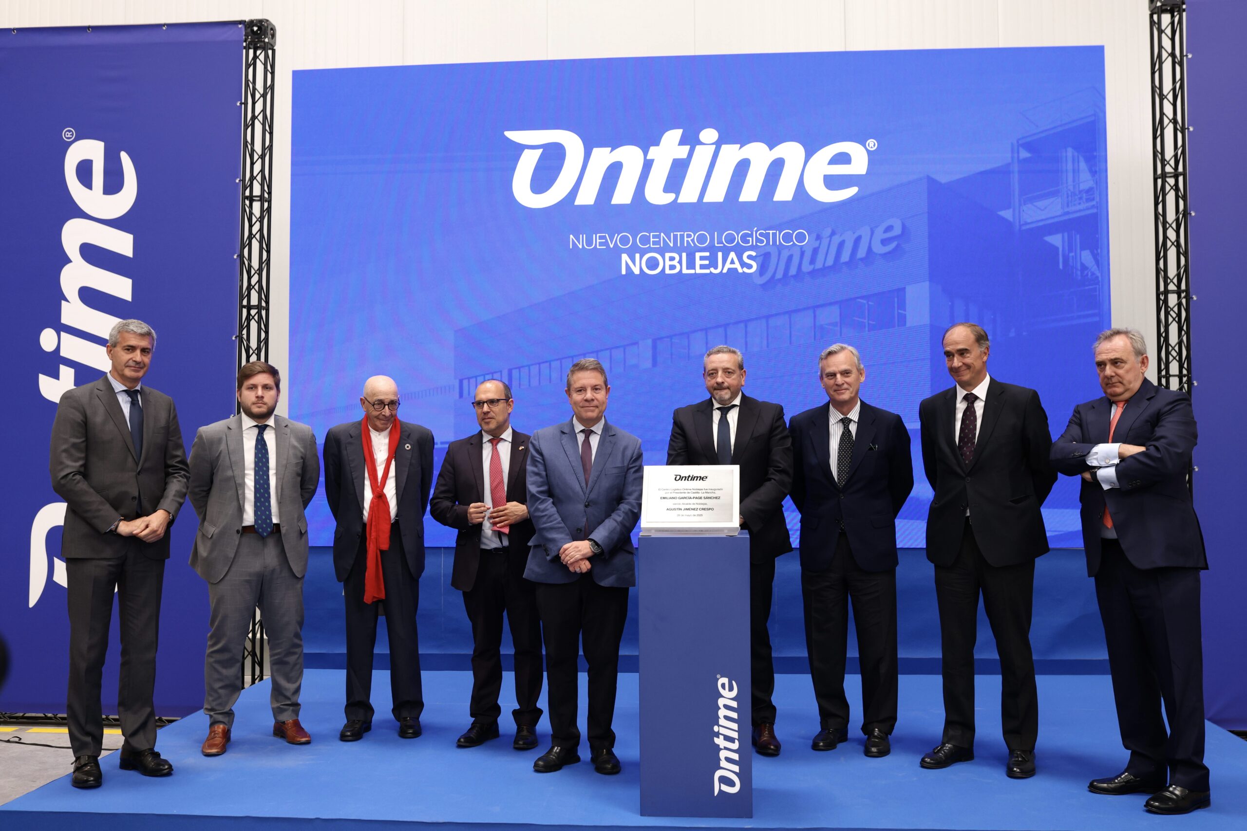 ONTIME INAUGURA EN NOBLEJAS LA PLATAFORMA LOGÍSTICA DE FRÍO MULTICLIENTE MÁS GRANDE DE ESPAÑA
